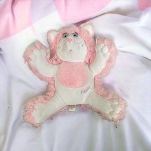 Fisher Price Purr Tenders Kitty Cat Pink White Stuffed Animal Plush NO Sound Box